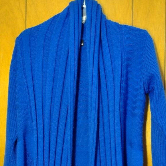 Textured Open-Front Sweater - Picture 1 of 3